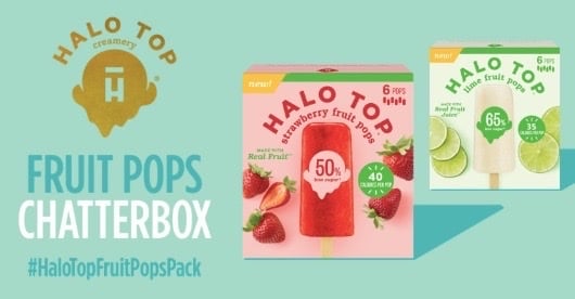 Halo Top® Fruit Pops Chatterbox Drives More than 31,000 Product Trials