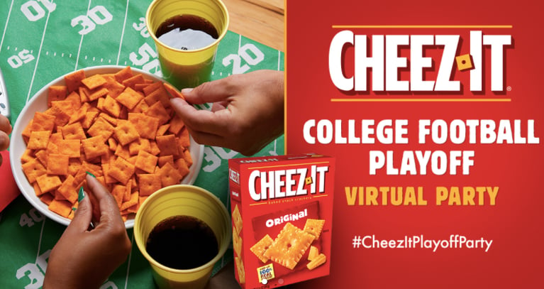 Cheez-It® Drives Trials & Excitement for College Football Playoffs